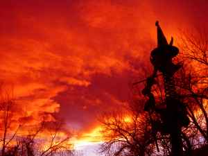 red-helen-sunset